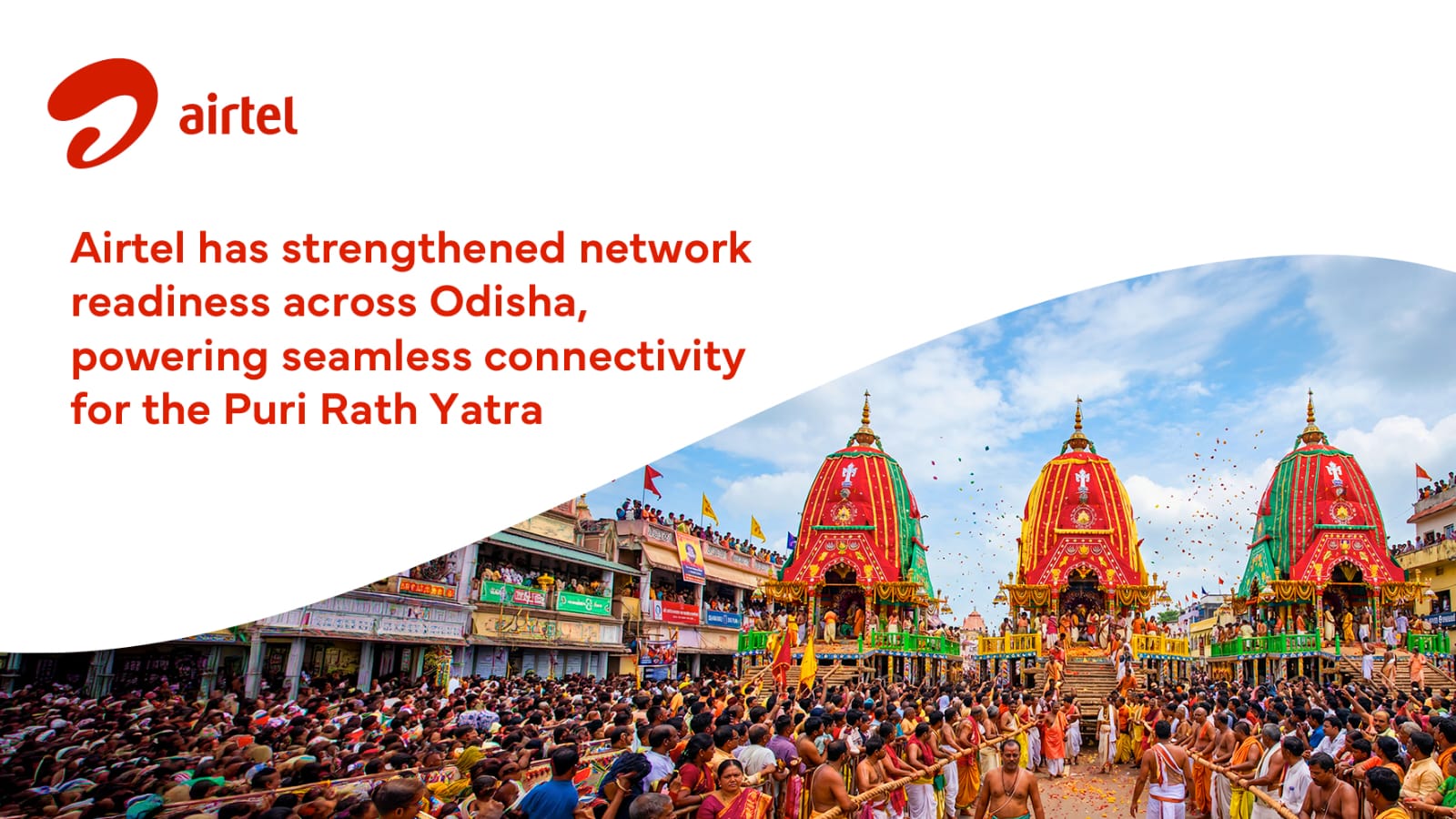 Airtel strengthens network readiness across Odisha ahead of Puri Rath Yatra