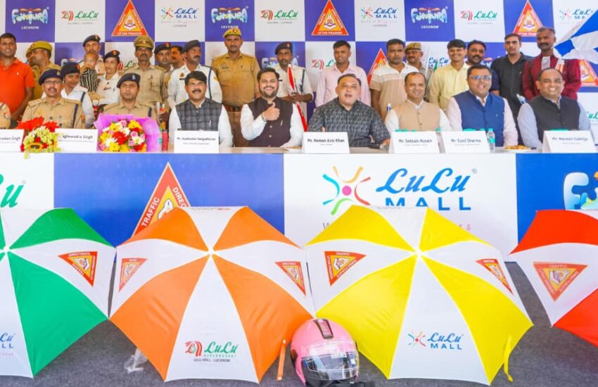 LuLu Group Honours Lucknow Traffic Police, Announces ‘LuLu On Sale’ Campaign