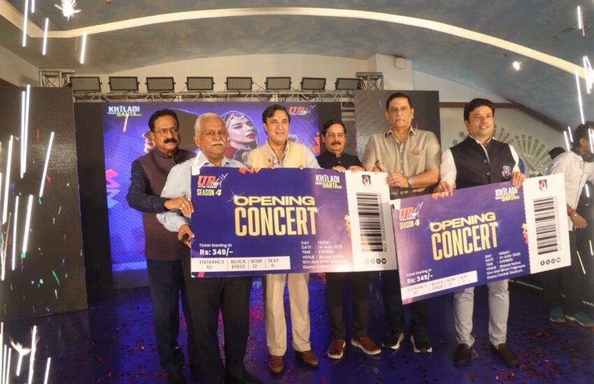 UP T20 League Season 4 Announced; Opening Ceremony Tickets Launched