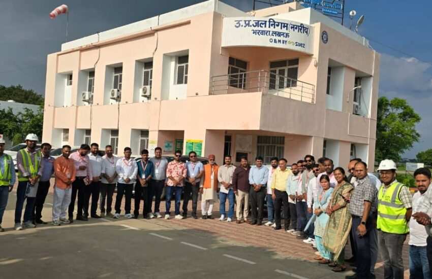 Uttarakhand Delegation Visits Bharwara STP; Reviews Modern Sewage Treatment and Treated Water Reuse Technologies