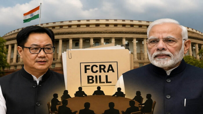 FCRA Bill को JPC में भेज सकती है मोदी सरकार, रिजिजू ने की ओम बिरला से मुलाकात; क्या है रणनीति?