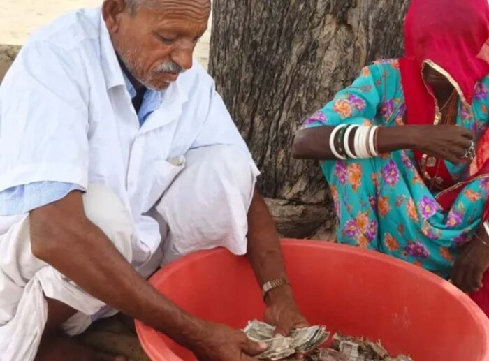 खेत में दबाए पांच लाख रुपये, जुताई में मिली थैली तो दीमक ने चट किए नोट