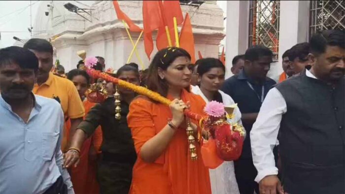 अमरकंटक से नर्मदा जल लेकर रवाना हुए कांवड़िए, विधायक भावना बोहरा ने किया नेतृत्व