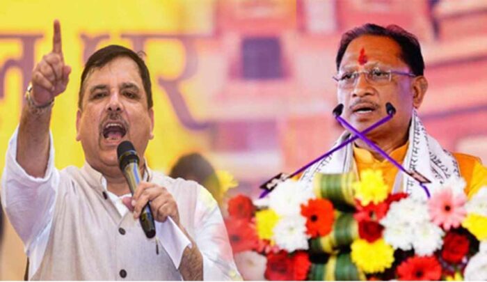 सांसद संजय सिंह के बयान पर CM साय का पलटवार, डबल इंजन सरकार को बताया विकास की वजह
