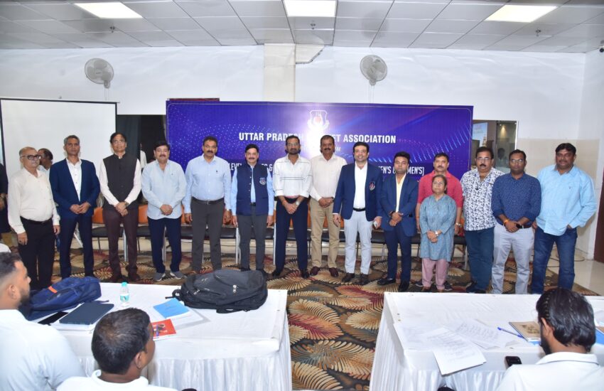 State-Level Umpires and Scorers Workshop Inaugurated at Green Park, 133 Participants from 35 Districts Attend