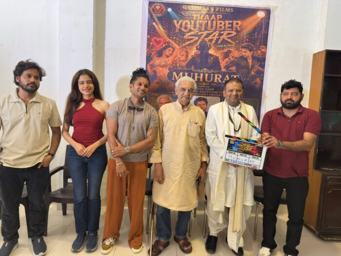 फिल्म “थाप यू ट्यूबर स्टार” का हुआ मुहूर्त, लखनऊ में होगी शूटिंग